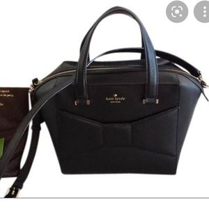 Kate Spade Black Park Avenue Beau Bow Bag